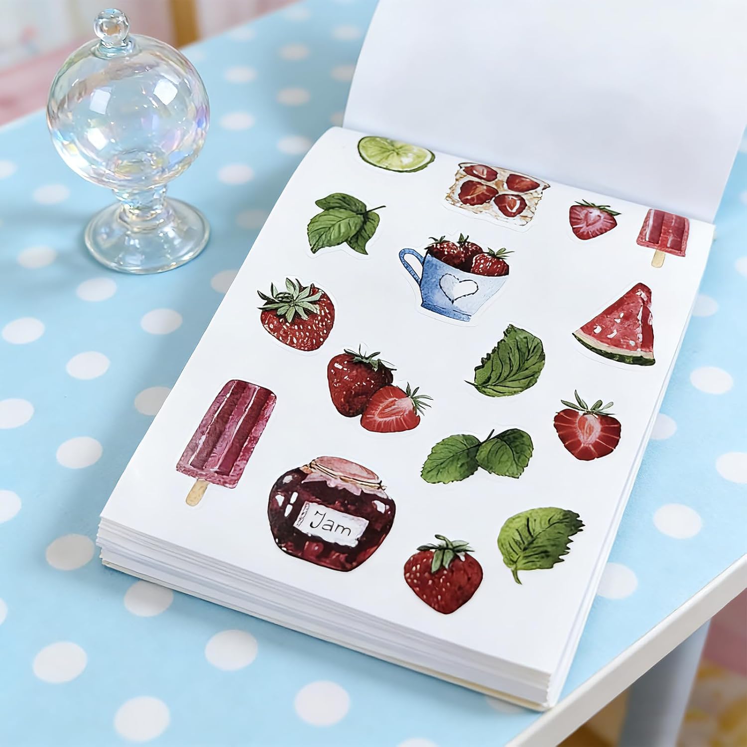 2026 New Girlhood Sticker Book Includes 1260+ Retro-Style Stickers,Cute Illustration Stickers,DIY Scrapbook Supplies,Vintage Girls’ Generation Inspired Stickers,DIY Creative Gifts for Teens